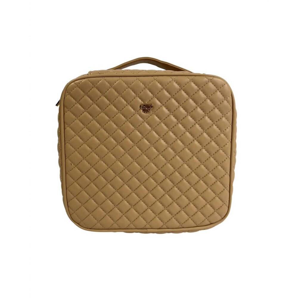 NEW PURSEN women's mini diva cosmetic case in nude